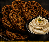 Rúgbrauð crisps